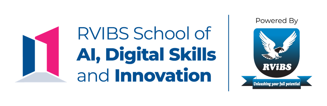 RVIBS School of AI, Digital Skills & Innovation logo